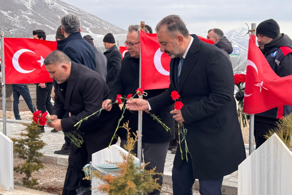 Çorum Belediyesi, Afşin’de düzenlenen anma programına katıldı