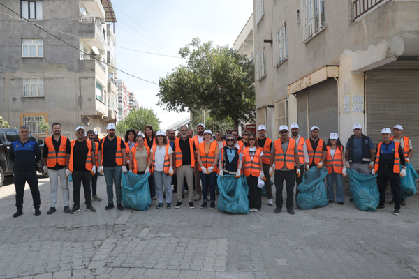 Medya Mahallesi’nde kapsamlı temizlik çalışması yapıldı