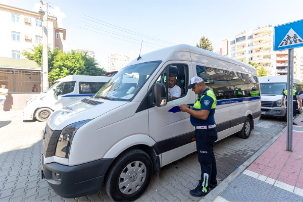 Mersin'de okul servislerine güvenlik denetimleri sıkılaştırıldı