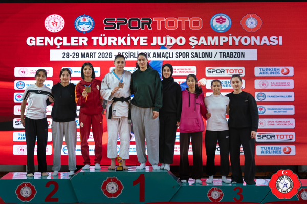 Spor Toto Gençler Türkiye Judo Şampiyonası'nda sporcular ödüllendirildi