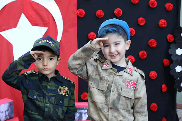 Keçiören’de Çocuklar 10 Kasım’da Atatürk’ü andı