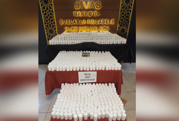 Sivas'ta uyuşturucu operasyonu: 7 gözaltı