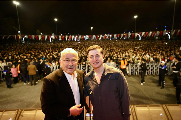 Ordu Büyükşehir Belediyesi, konser etkinliği düzenledi