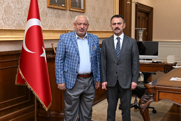 Eski Meclis üyesi Aksoy’dan Vali Aktaş’a ziyaret