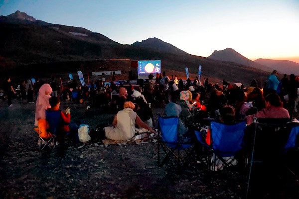  Perseid Meteor Yağmuru, Erciyes’in zirvesinde gözlemlendi