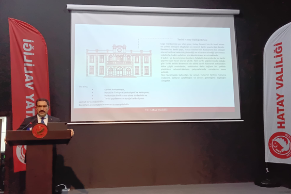 Hatay Valiliği’nin yeni logosu tanıtıldı 