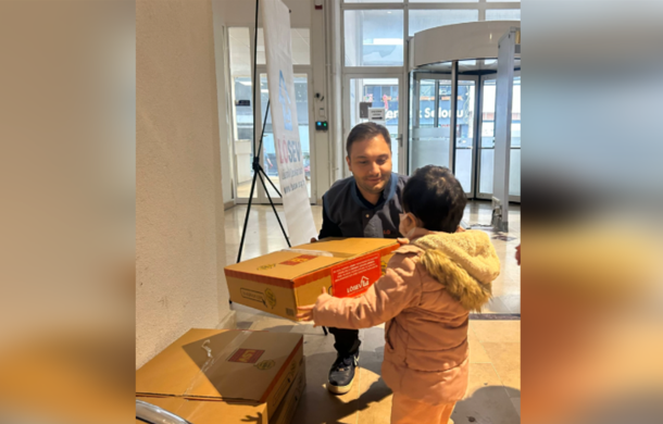 LÖSEV Mutlu Et paketlerini ulaştırmaya Tekirdağ'da devam ediyor