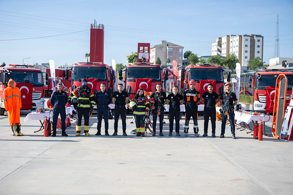 Mersin İtfaiyesi müdahale kapasitesini artırdı