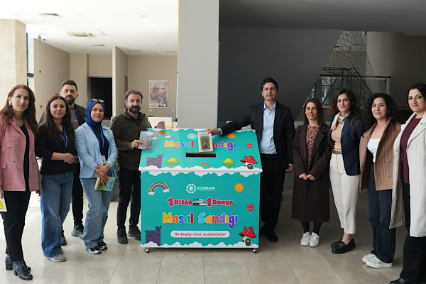 Diyarbakır’da çocuklar için “Masal Sandığı” projesi hayata geçirildi