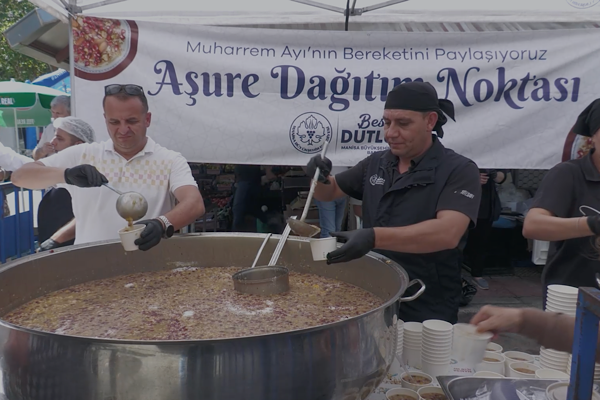 Manisa'dan Muharrem ayı kapsamında aşure ikramı