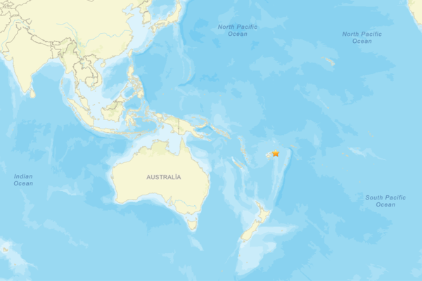 Fiji’de 5.1 büyüklüğünde deprem