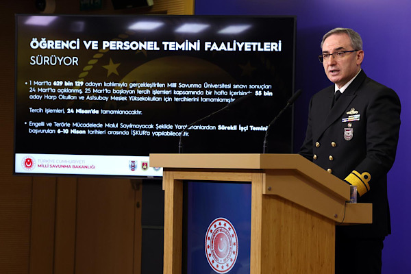 MSB: MSÜ tercihleri sürüyor, 55 bin aday başvurdu