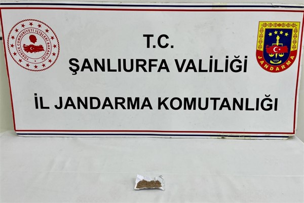 Şanlıurfa’da narkotik operasyonu