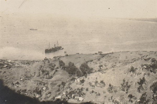 İngilizlerin ''Cape Helles'' çıkarmasının Avustralyalı şahidi