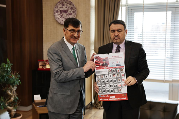 Başkan Kahveci, Vali Işın'ı ziyaret etti