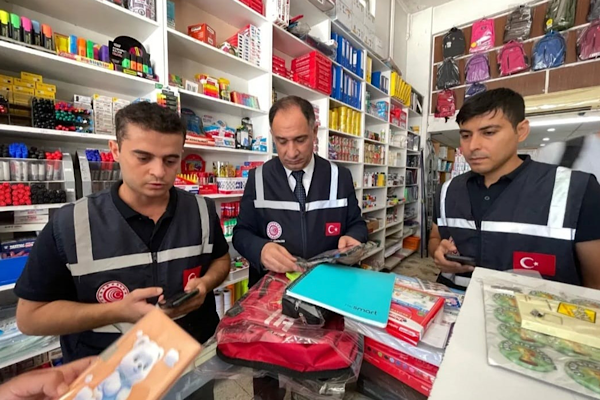 Şanlıurfa’da 188 kırtasiye işletmesi denetlendi