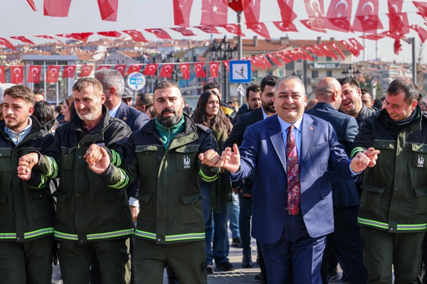 Başkan Özarslan: İşçilerimize ortalama yüzde 30,9 zam yaptık