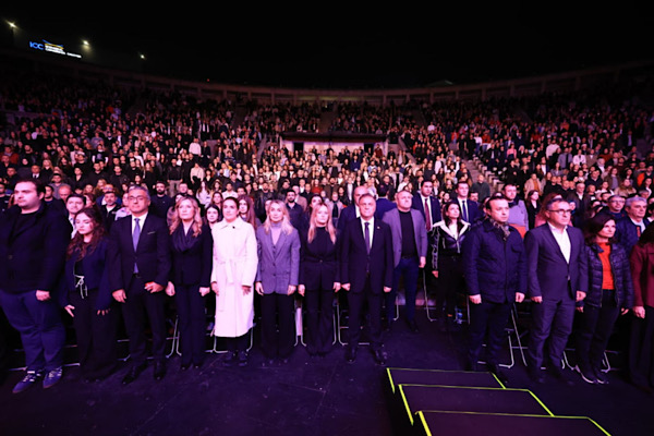 Harbiye Açıkhava’da Atatürk anısına konser düzenlendi
