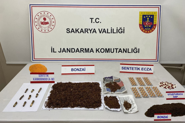 Sakarya'da uyuşturucu operasyonu