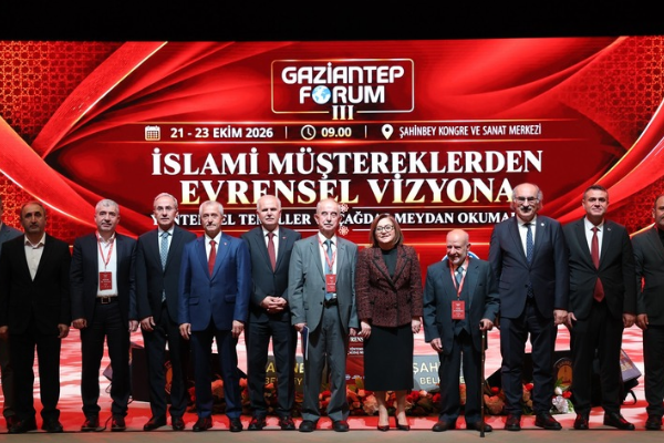 Gaziantep Forum 3, uluslararası akademi dünyasını bir araya getirdi