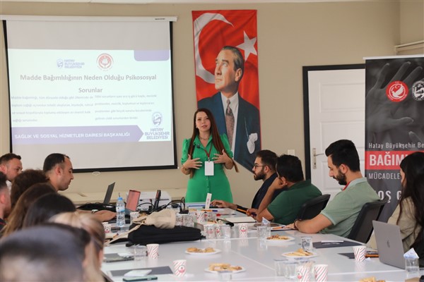 Hatay Büyükşehir Belediyesi’nden madde bağımlılığıyla mücadele