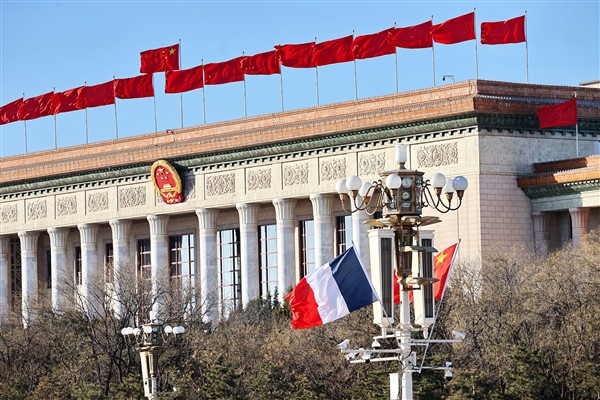 Xi ile Macron ortak basın toplantısı düzenledi