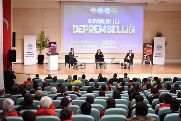 Kayseri’de “İl Depremselliği” programı düzenlendi