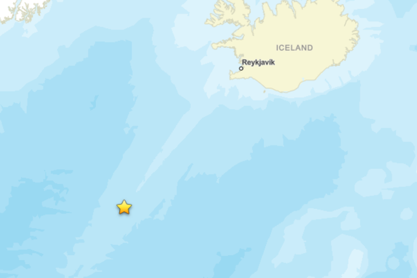 Reykjanes Sırtı'nda deprem