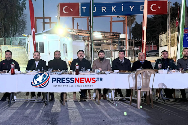 Yayladağı–Keseb Gümrük Kapısı’nda “Dostluk İftarı” düzenlendi