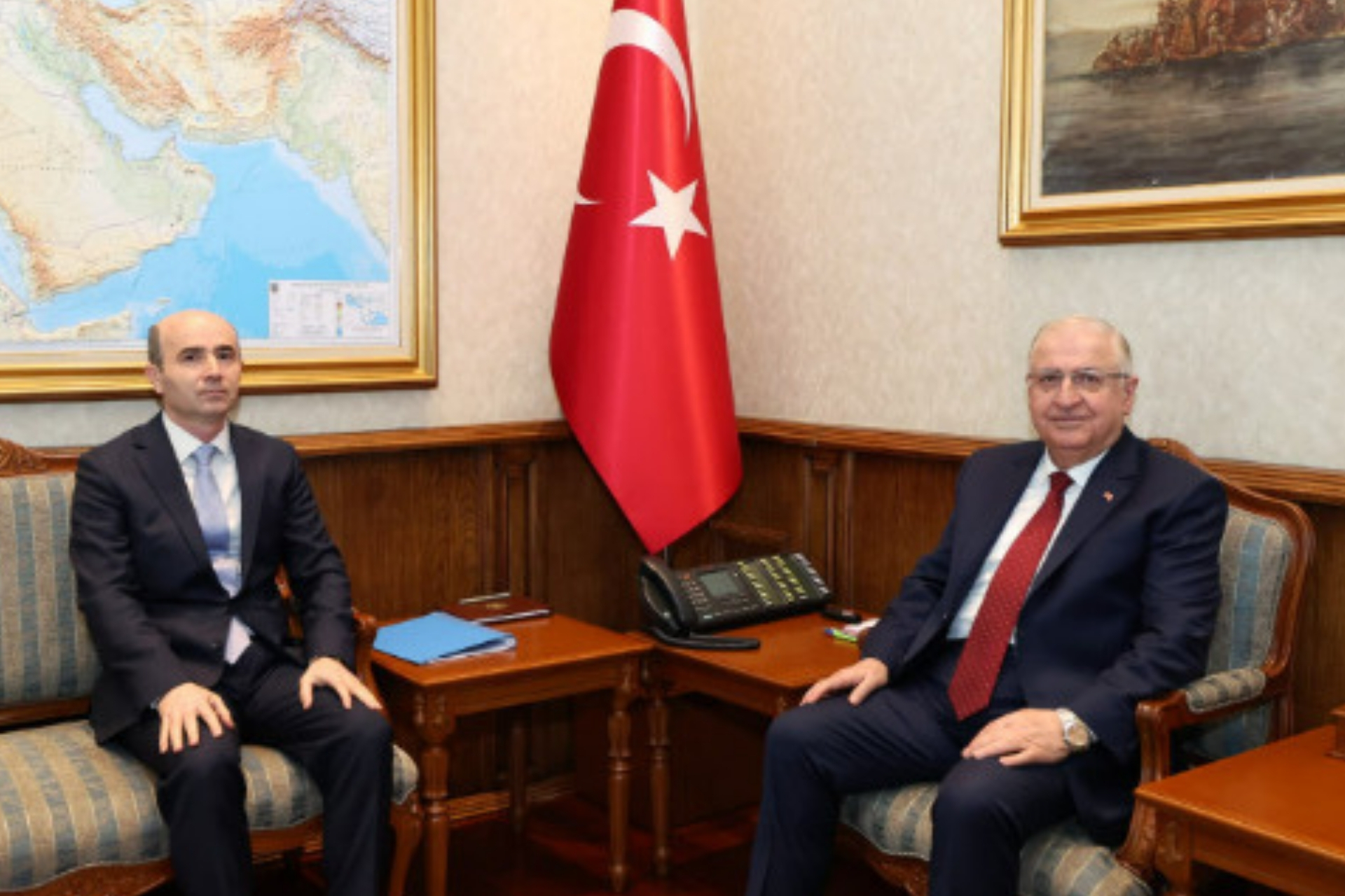 Güler, Kamboçya Büyükelçisi Özcan’ı kabul etti