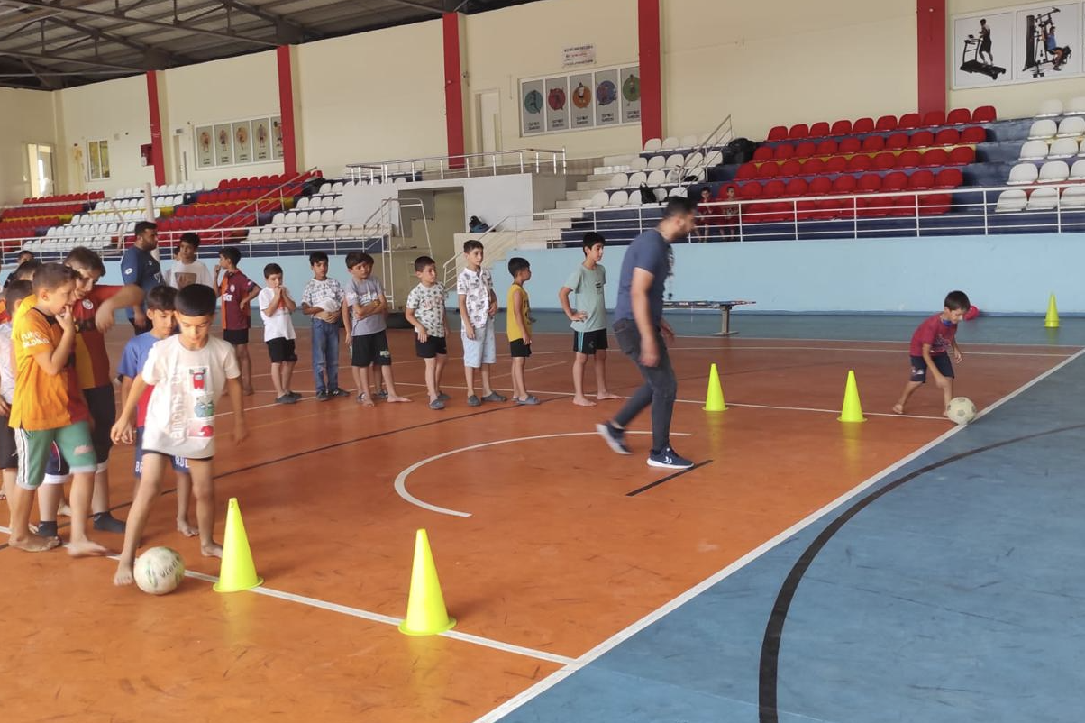 Sason’da çocuklara spor etkinlikleri