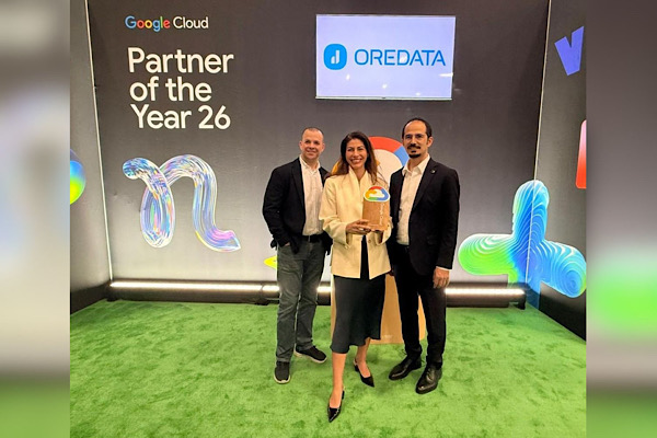 Oredata, üçüncü kez “Google Cloud Yılın İş Ortağı” ödülünün sahibi oldu