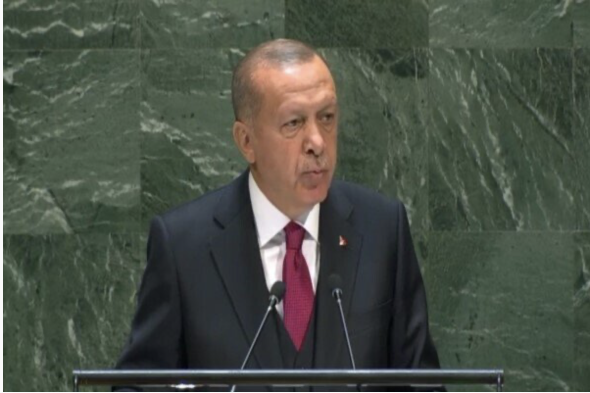 Cumhurbaşkanı Erdoğan, Fransa Cumhurbaşkanı Macron ile görüştü