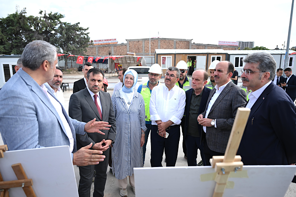 Konya’da iki raylı sistem projesinde çalışmalar incelendi