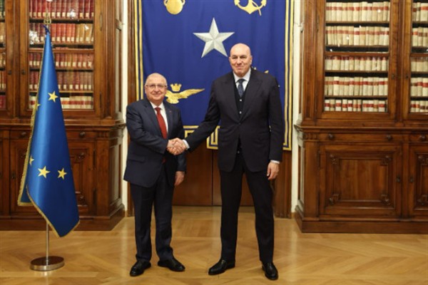 Bakan Güler, İtalya Savunma Bakanı Crosetto ile görüştü