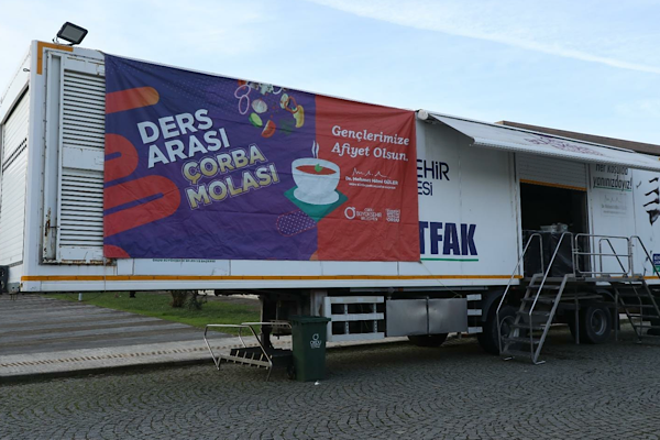 Ordu'da öğrencilere sıcak çorba ikramı