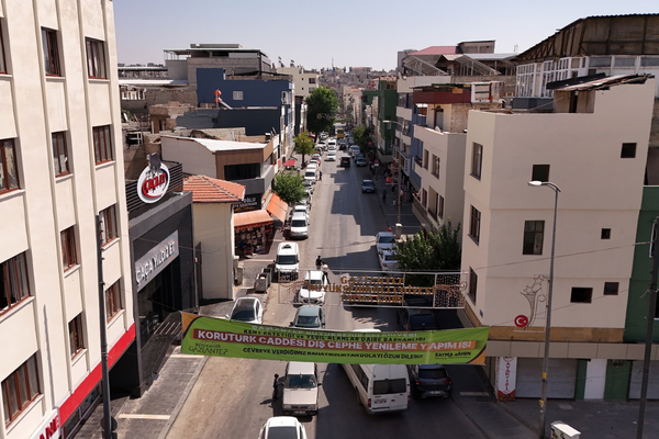 Gaziantep’te üç cadde için dış cephe yenileme çalışması başladı