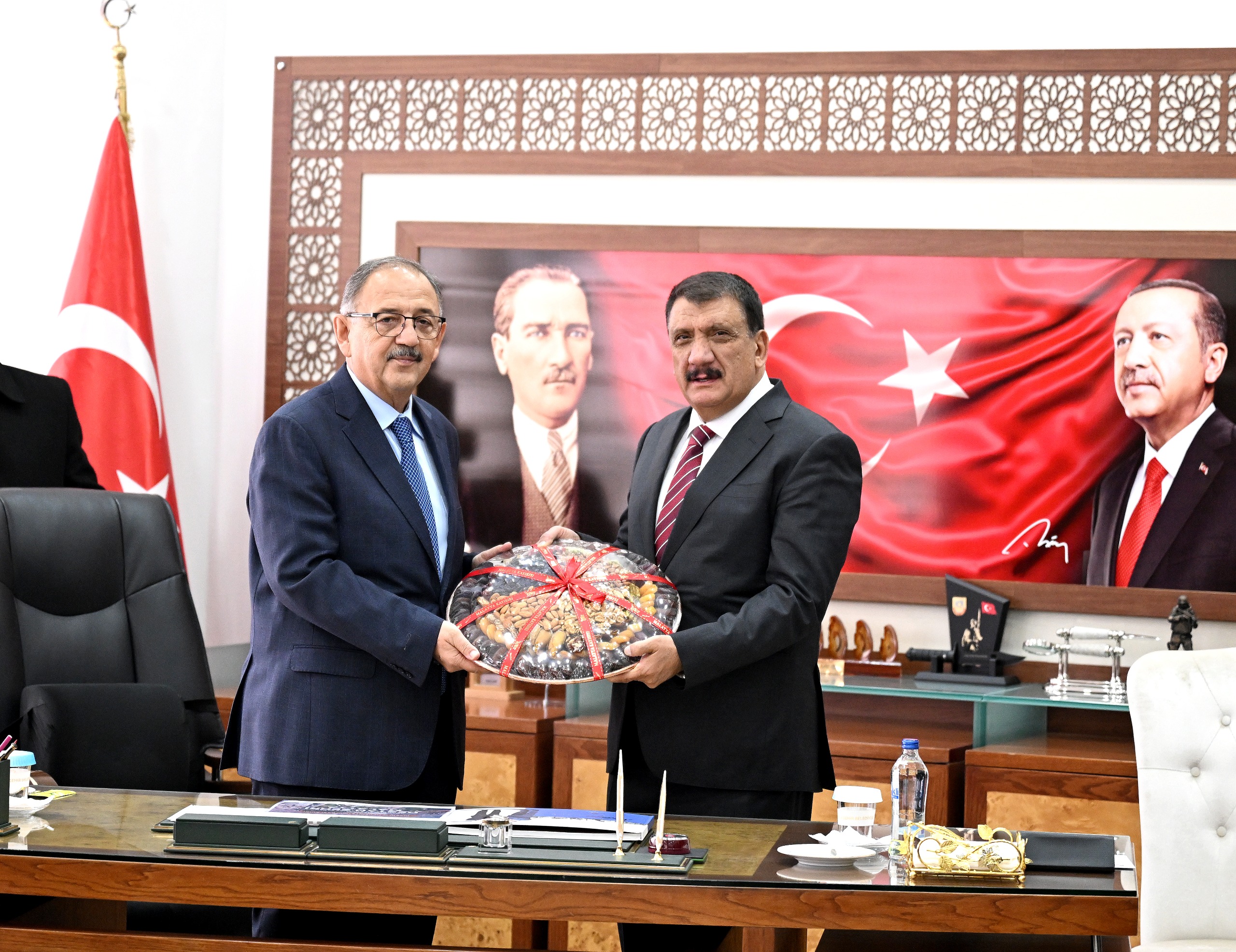 Bakan Mzhaseki’den Başkan Gürkan’a ziyaret