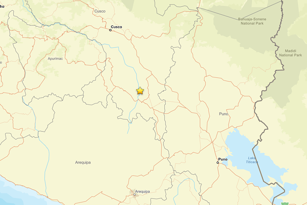 Peru'da deprem