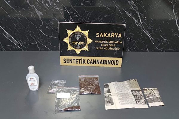Sakarya'da uyuşturucu operasyonu