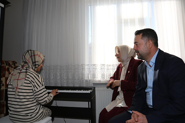 Van'da engelli bireyler ziyaret edildi