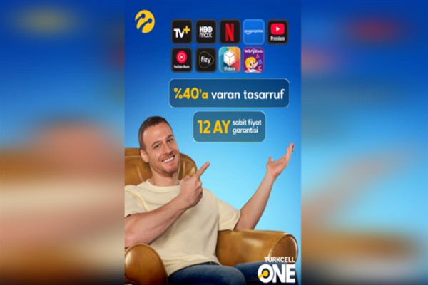 En popüler uygulamalar, tek pakette ve tek faturayla Turkcell One'da