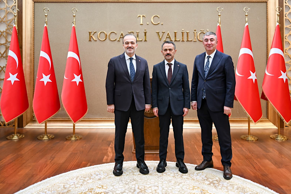 AK Parti İl Başkanı Talus, Vali Aktaş’ı ziyaret etti