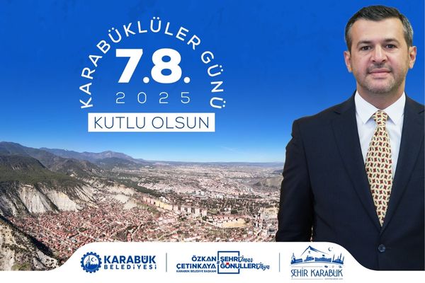 Çetinkaya’dan Karabüklüler Günü mesajı