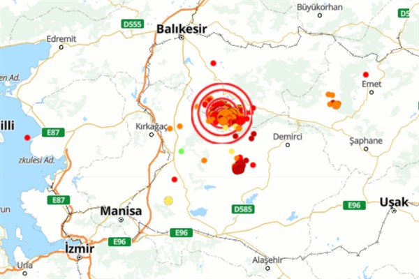 Balıkesir’de 4.2 büyüklüğünde deprem