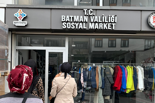 Batman'da Sosyal Market ile 126 bin kişiye destek sağlandı