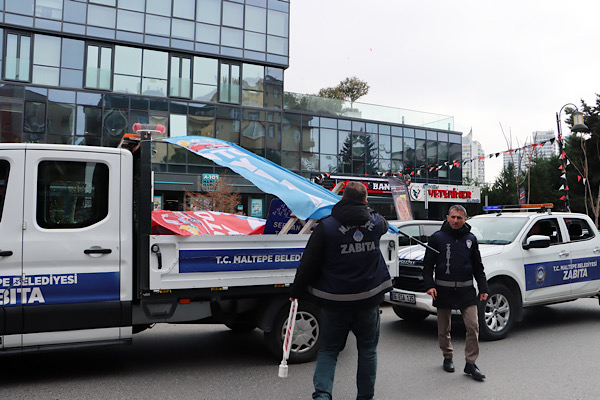 Maltepe’de kaldırım ve yol işgallerine karşı çalışma başlatıldı