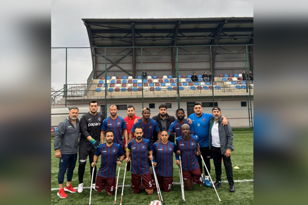 Trabzon Büyükşehir Belediyesi Ampute Takımı lige galibiyetle başladı