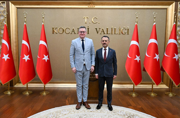 ABD İstanbul Başkonsolosu Lally, Vali Aktaş'ı ziyaret etti