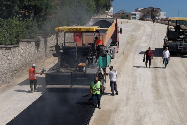 Karabük’te Esentepe Rampası’nda asfalt çalışması başladı